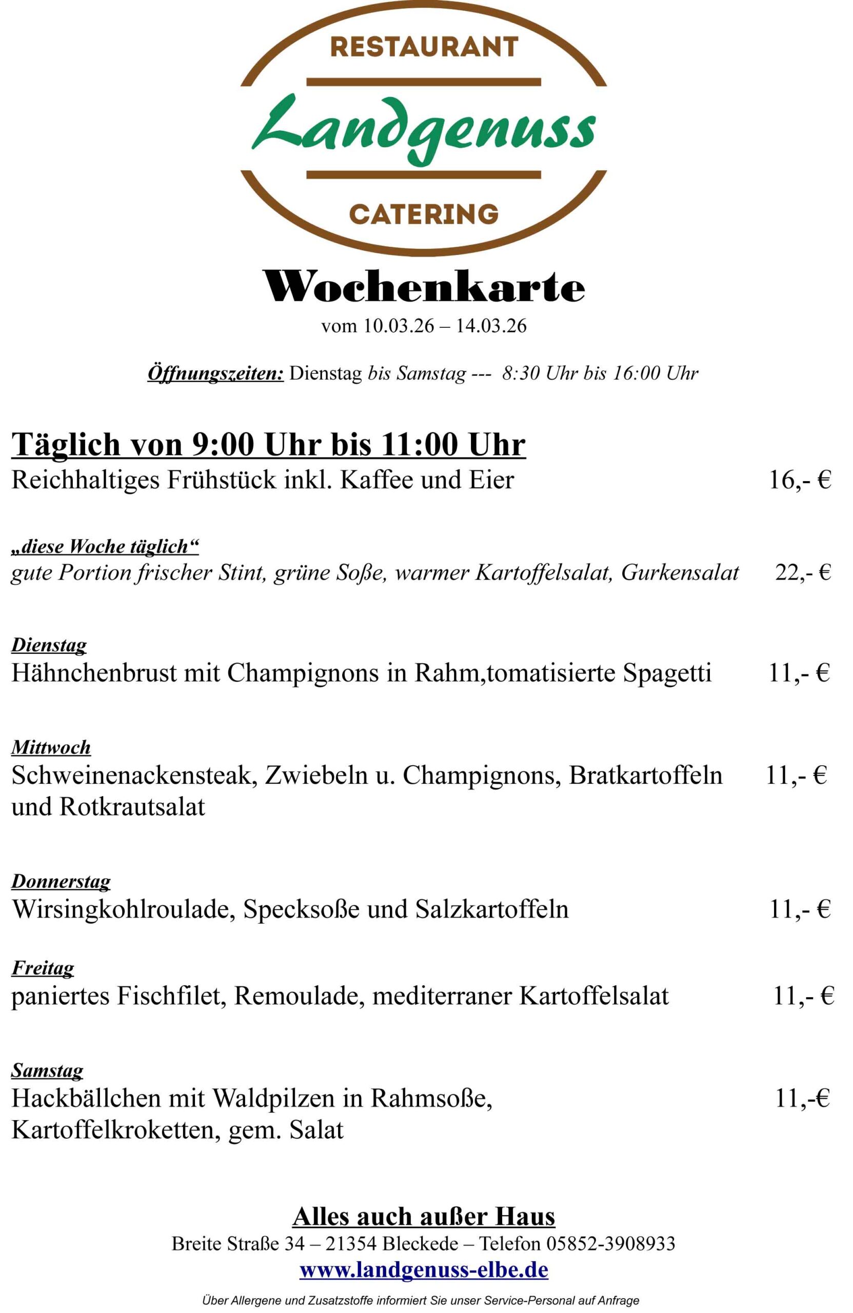 wochenkarte 10 03 26 14 03 26