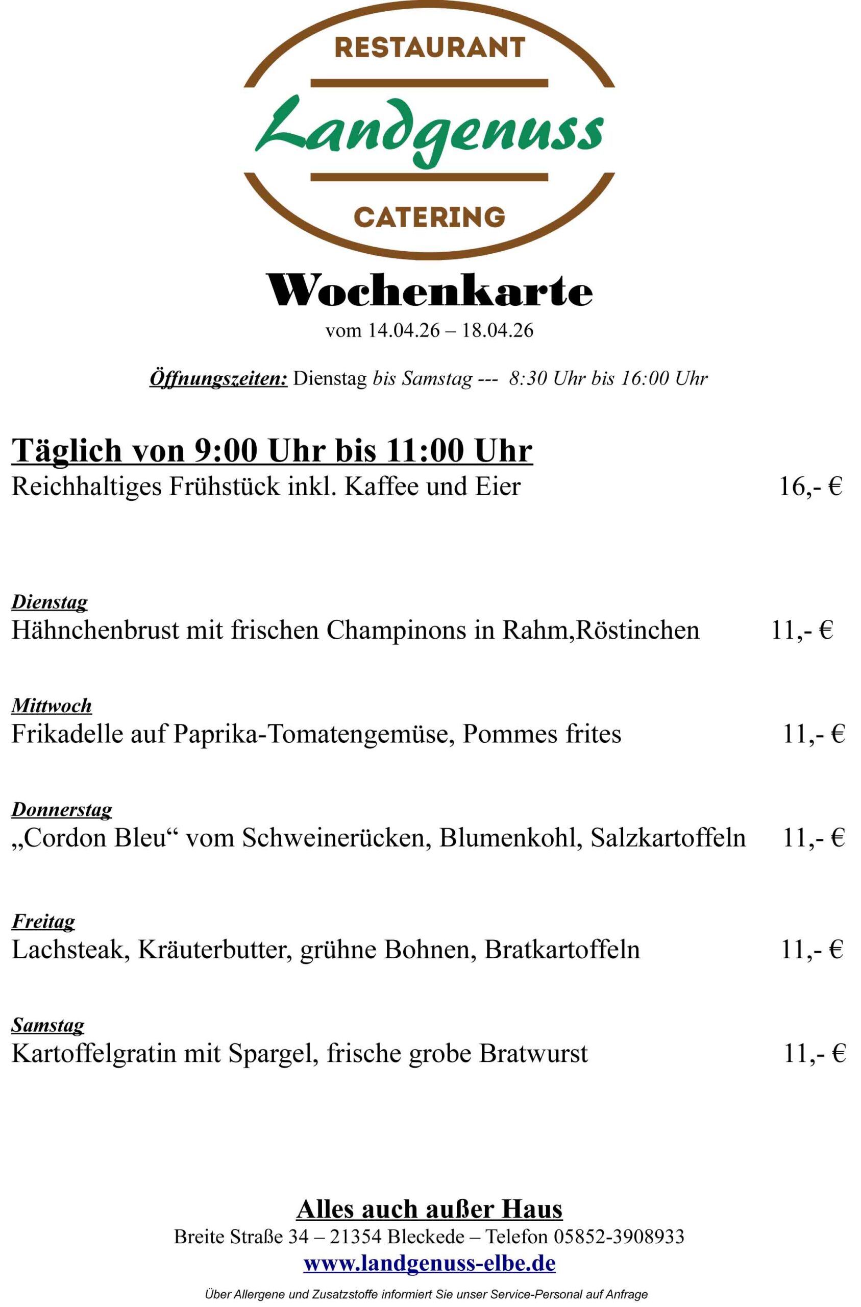 wochenkarte 14 04 26 18 04 26
