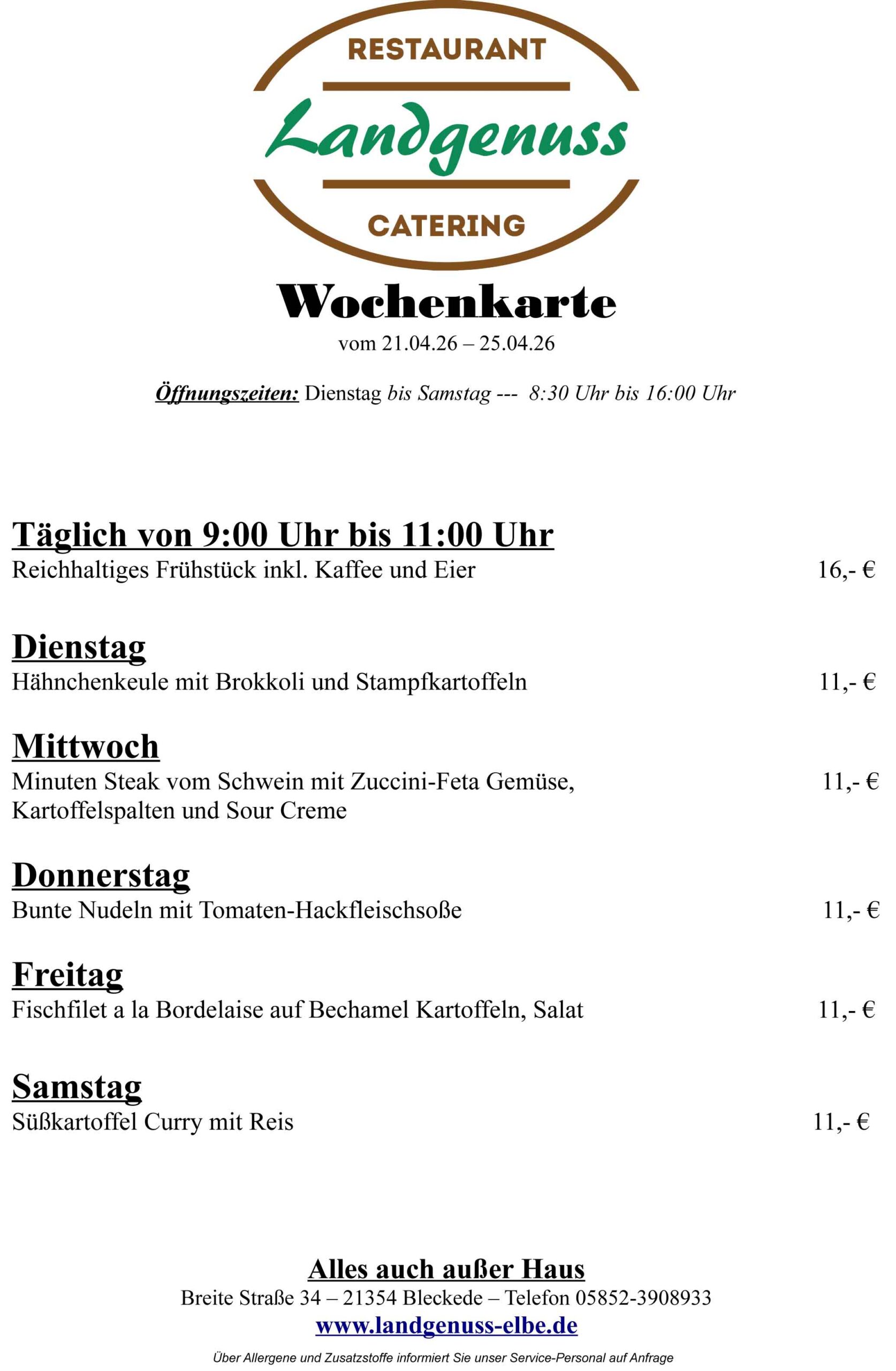 wochenkarte 21 04 26 25 04 26